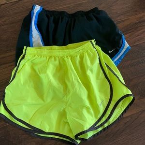 (2) women’s Small Nike Shorts
